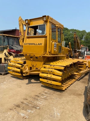 CAT D6D Αρχική Ιαπωνία Χρησιμοποιούμενη Γυρνούσα Μπούλντοζερ με και 9235 KG βάρος μηχανής