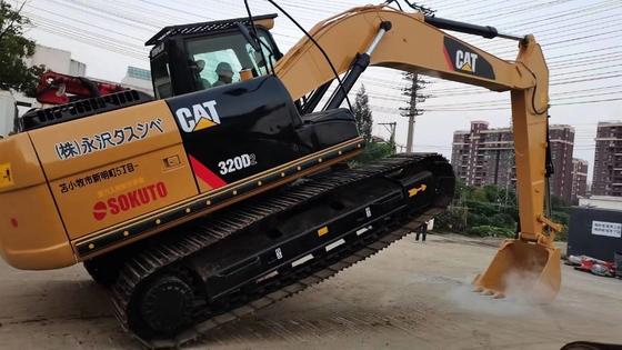 CAT 320D2 Χρησιμοποιούμενος εξορυκτής αρχικού χρώματος Μηχανικός μηχανής CAT Μηχανικός υδραυλικός ελεγκτής