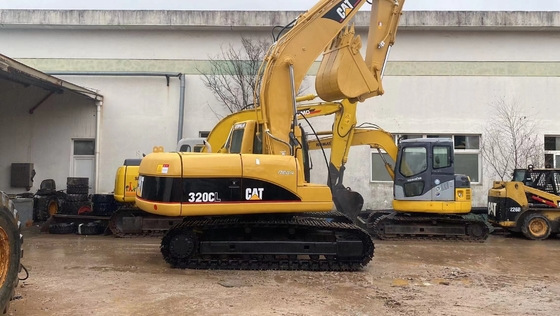 Ιαπωνική κατασκευή CAT 320CL Excavator Χρησιμοποιείται Καλή Απόδοση Υδραυλικός Excavator στη Σαγκάη