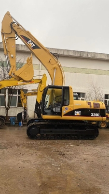 Ιαπωνική κατασκευή CAT 320CL Excavator Χρησιμοποιείται Καλή Απόδοση Υδραυλικός Excavator στη Σαγκάη