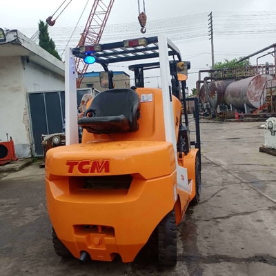 6 τόνων πρωτότυπο ανελκυστήρα ντίζελ TCM 3 τόνων μεταχειρισμένο ανελκυστήρα για ομαλό ελιγμό