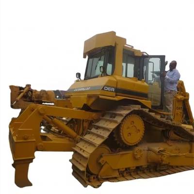 5.61m3 Ιδιωτική χωρητικότητα Ιαπωνία Bulldozer Caterpillar D6R Χρησιμοποιείται με άλλες υδραυλικές βαλβίδες