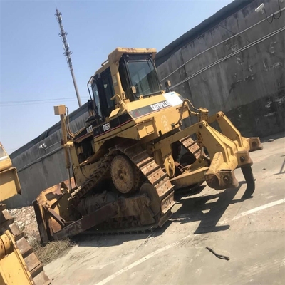 5.61m3 Ιδιωτική χωρητικότητα Ιαπωνία Bulldozer Caterpillar D6R Χρησιμοποιείται με άλλες υδραυλικές βαλβίδες
