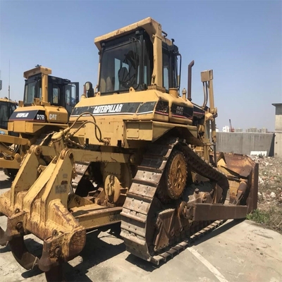5.61m3 Ιδιωτική χωρητικότητα Ιαπωνία Bulldozer Caterpillar D6R Χρησιμοποιείται με άλλες υδραυλικές βαλβίδες