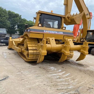 CAT D9N Χρησιμοποιούμενη μπουλντόζα CAT με πρωτότυπο κινητήρα Cat και υδραυλική μπουλντόζα με στροφή