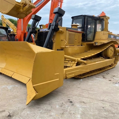 CAT D9N Χρησιμοποιούμενη μπουλντόζα CAT με πρωτότυπο κινητήρα Cat και υδραυλική μπουλντόζα με στροφή