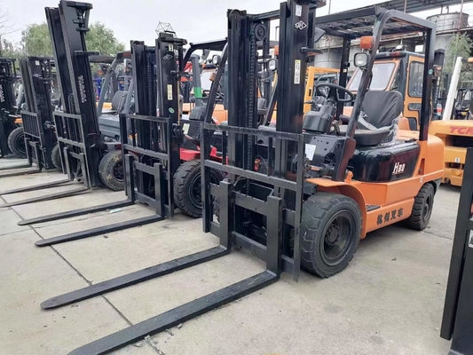 Αξιόπιστος Hangcha H30 Hangzhou Diesel Χρησιμοποιούμενο φορτηγό με βάρος 5570 KG