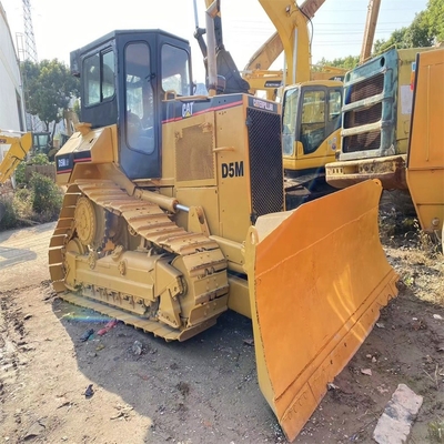 Υδραυλική μπουλντόζα χρησιμοποιημένες μπουλντόζες CAT D5M από την Ιαπωνία με υδραυλικό κύλινδρο
