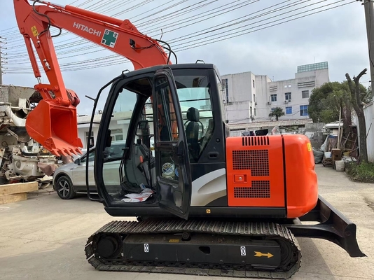 Χρησιμοποιούμενο Hitachi ZX70 Excavator Original Paint Japan EPA Μηχανή με υδραυλικό κύλινδρο CAT