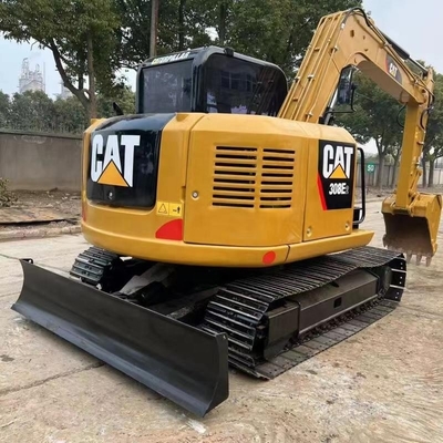 Χρησιμοποιούμενος CAT308E2 Crawler Excavator 8 τόνων λειτουργικό βάρος Ιδανικό για κατασκευαστικά εργοτάξια
