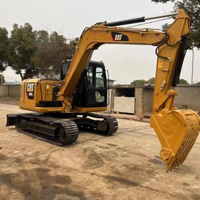 Χρησιμοποιούμενος CAT308E2 Crawler Excavator 8 τόνων λειτουργικό βάρος Ιδανικό για κατασκευαστικά εργοτάξια
