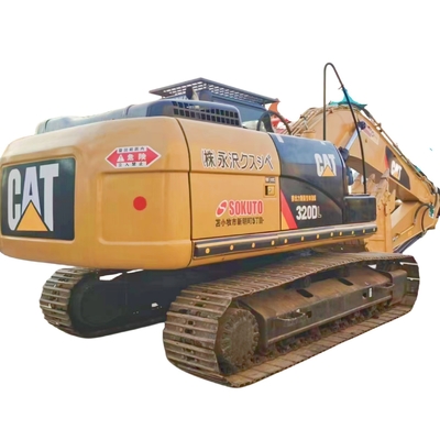 Χρησιμοποιούμενη εκσκαφέας CAT 320DL με κινητήρα Robin σε εξαιρετικές συνθήκες εργασίας