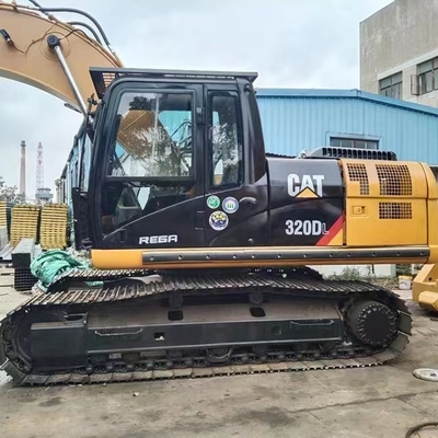 Χρησιμοποιούμενη εκσκαφέας CAT 320DL με κινητήρα Robin σε εξαιρετικές συνθήκες εργασίας