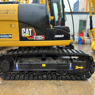 Αρχικό χρώμα Ιαπωνία Χρησιμοποιούμενη Caterpillar CAT 312d2gc Crawler Excavator για την κατασκευή