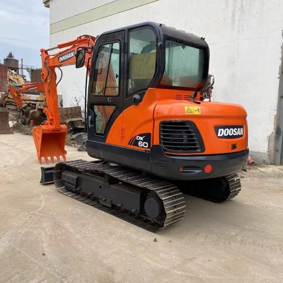 Χρησιμοποιημένος εξορυκτής Doosan DX60 Καλή κατάσταση Χρησιμοποιούμενος εξορυκτής Εργασιακές ώρες 0-2000