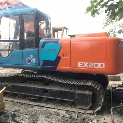 Η Hitachi EX200 Crawler Excavator με χαμηλές ώρες εργασίας 0-2000 και YUCHAI Engine Ready