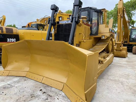 Μίνι εξοπλισμός μετακίνησης γης μπουλντόζερ Χρησιμοποιούμενος υδραυλικός σέρβιρος Caterpillar CAT D7H