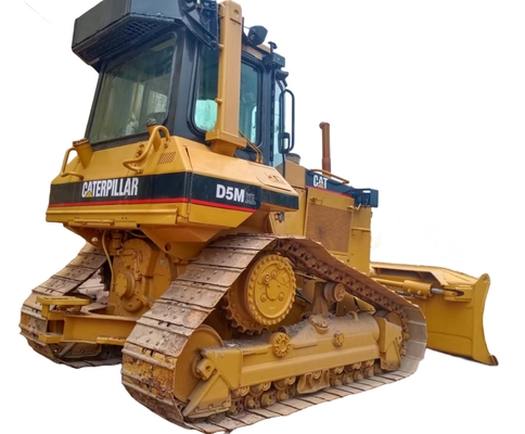 Χρησιμοποιημένη μίνι μπουλντόζα CAT D5M με υδραυλική αντλία και μεταχειρισμένο εξοπλισμό μεταφοράς γης