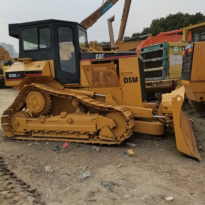 Χρησιμοποιημένη μίνι μπουλντόζα CAT D5M με υδραυλική αντλία και μεταχειρισμένο εξοπλισμό μεταφοράς γης