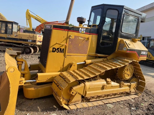 Χρησιμοποιημένη μίνι μπουλντόζα CAT D5M με υδραυλική αντλία και μεταχειρισμένο εξοπλισμό μεταφοράς γης