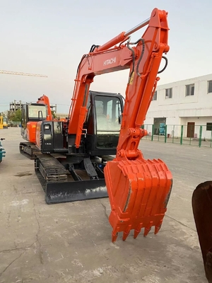Χρησιμοποιούμενη εκσκαφέας Hitachi ZX70 με χαμηλό ωράριο εργασίας και καλή απόδοση