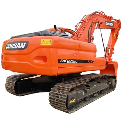 Doosan DX225LC Excavator 2023 Εργασιακό χαμηλό ωράριο Δεύτερο χέρι Υδραυλικό Crawler Digger