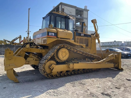Χρησιμοποιούμενη μηχανή Caterpillar D7R από την Ιαπωνία με 160 ίππους και χαμηλές ώρες εργασίας