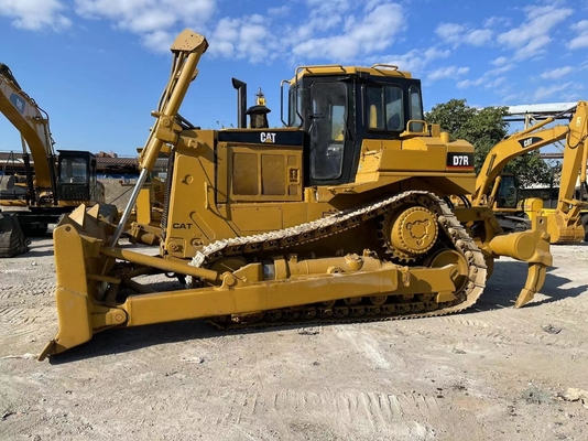 Χρησιμοποιούμενη μηχανή Caterpillar D7R από την Ιαπωνία με 160 ίππους και χαμηλές ώρες εργασίας