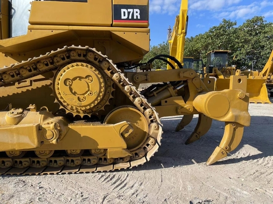 Χρησιμοποιούμενη μηχανή Caterpillar D7R από την Ιαπωνία με 160 ίππους και χαμηλές ώρες εργασίας