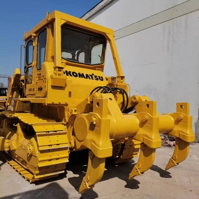 Αρχικό χρώμα Χρησιμοποιούμενο Komatsu D85-18 Υδραυλική ντόζερ δεύτερο χέρι Crawler Bulldozer