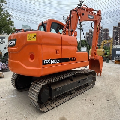Λιγότερες ώρες Χρησιμοποιούμενος Doosan 140LC Excavator 71kw 14TON λειτουργικό βάρος