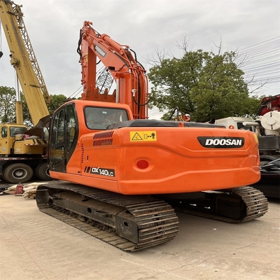 Λιγότερες ώρες Χρησιμοποιούμενος Doosan 140LC Excavator 71kw 14TON λειτουργικό βάρος