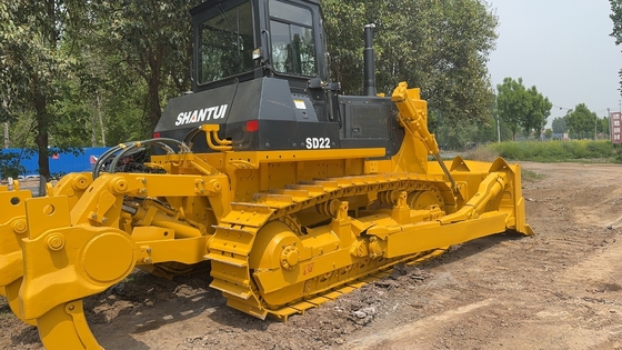 Shantui SD22 Μικρή μπουλντόζα 220 Χρησιμοποιούμενη ξηρή μπουλντόζα με υδραυλικό κύλινδρο