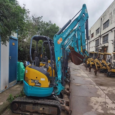 Χρησιμοποιήθηκε Ιαπωνία KUBOTA U30 Excavator Αρχική Υδραυλική Crawler Excaver με καλή κατάσταση