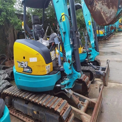 Χρησιμοποιήθηκε Ιαπωνία KUBOTA U30 Excavator Αρχική Υδραυλική Crawler Excaver με καλή κατάσταση