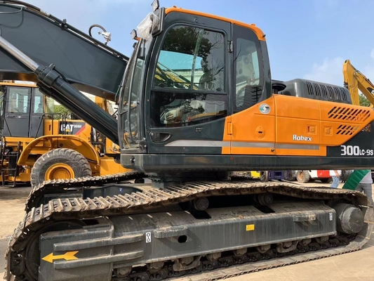 Χρησιμοποιούμενος υγιούνταϊ 300LC-9S Excavator Heavy Duty 30 Ton Machine 90% χωρητικότητα κουβάς 1,38m3