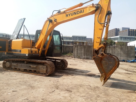 Χρησιμοποιούμενο Hyundai 110-7 Excavator Crawler Hydraulic Digger με χωρητικότητα κουβάς 0,5m3