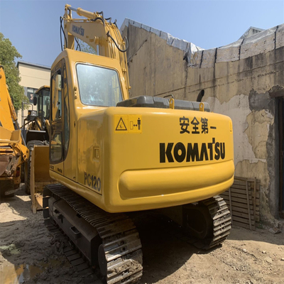Αρχικό χρώμα Komatsu 120-6 Εκσκαφέας και δεύτερο χέρι μηχανή με 2022 έτος