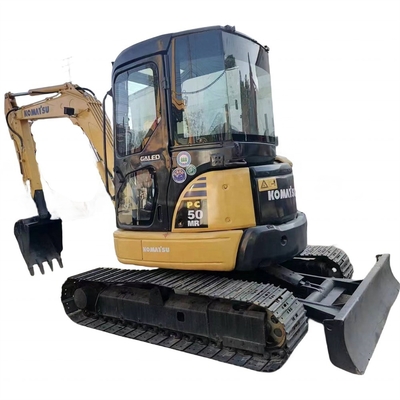 Εξαγωγέας PC50MR Komatsu με αρχικό υδραυλικό κύλινδρο