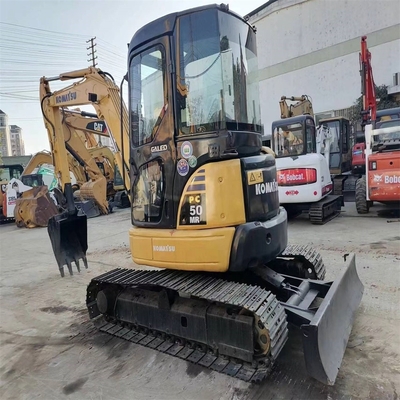 Εξαγωγέας PC50MR Komatsu με αρχικό υδραυλικό κύλινδρο