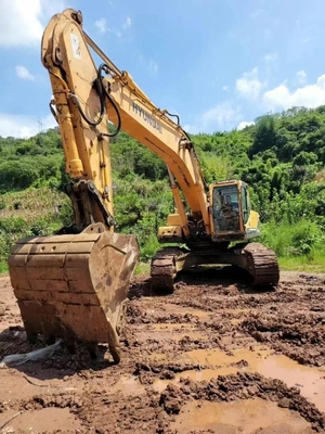 Χρησιμοποιούμενη εκσκαφέας HITACHI 335LC εισαγόμενη από την Κορέα 33 τόνων Original Paint Crawler Digger