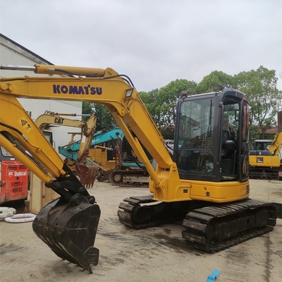 Γιαπωνέζικος Komatsu PC55MR 5,5 τόνων μεταχειρισμένος μίνι εξορυκτής με αρχική υδραυλική αντλία