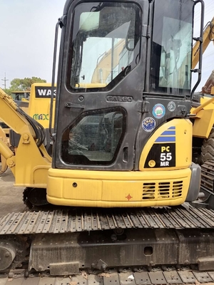 Βέλτιστο 5 τόνων Komatsu PC55 Crawler Excavator με 0-2000 ώρες εργασίας και υδραυλική αντλία