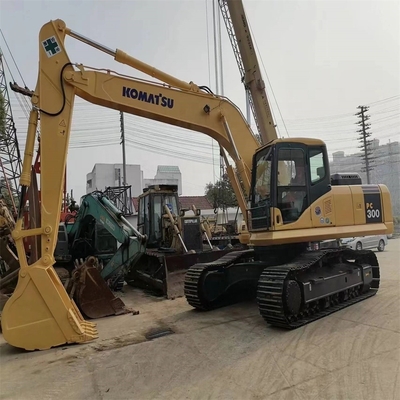 90% Komatsu PC300 Εκσκαφέας στην Ιαπωνία Χρησιμοποιείται Υδραυλική Crawler Excaver με 1.4m3 Bucket