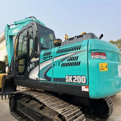 Χρησιμοποιούμενο Kobelco SK200-8 Εκσκαφέας 20 Τόνων Μηχανήματα Κατασκευής Χρησιμοποιούνται στην Ιαπωνία
