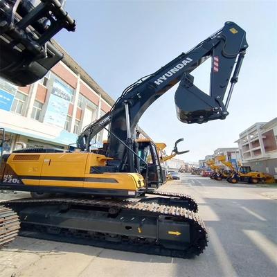 22 τόνων σκάφτης-εξαγωγέας HX220L με πρωτότυπη υδραυλική βαλβίδα και 0-2000 ώρες εργασίας