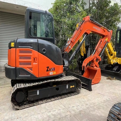 Μίνι εκσκαφέας 6 τόνων με 95% Ιαπωνία Hitachi ZX65UR και άλλο υδραυλικό κύλινδρο