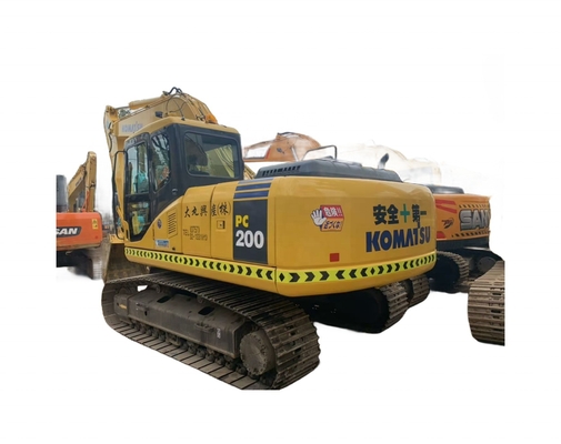 Εκσκαφέας Komatsu PC200-7 με αρχικό ιαπωνικό κινητήρα και προηγμένο υδραυλικό σύστημα