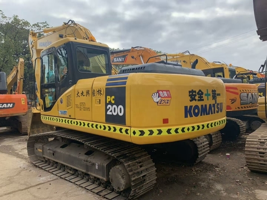 Εκσκαφέας Komatsu PC200-7 με αρχικό ιαπωνικό κινητήρα και προηγμένο υδραυλικό σύστημα