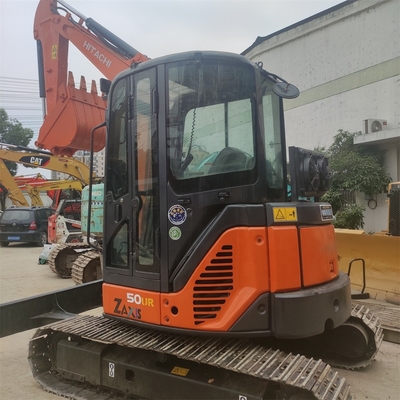 Υψηλή Hitachi ZX50UR Mini Excavator Ιδανική κατάσταση εργασίας
